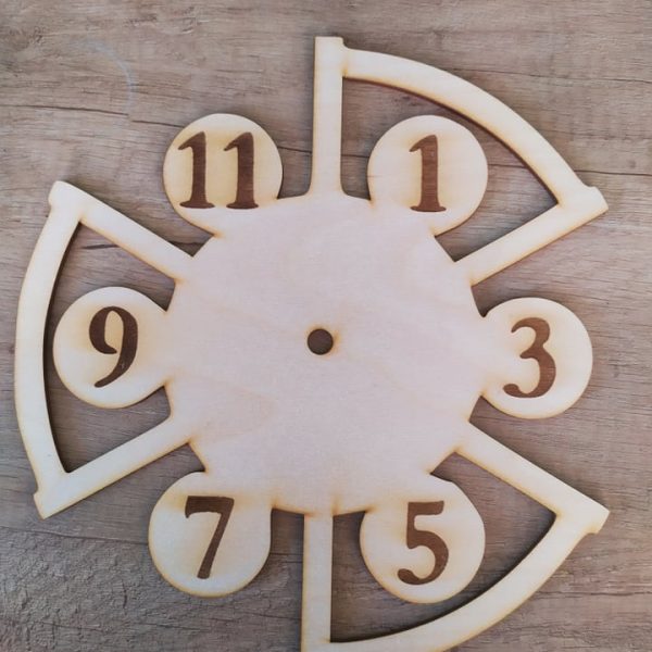 Ξύλινο υλικό ρολογιού – Διακοσμητικό ρολόι