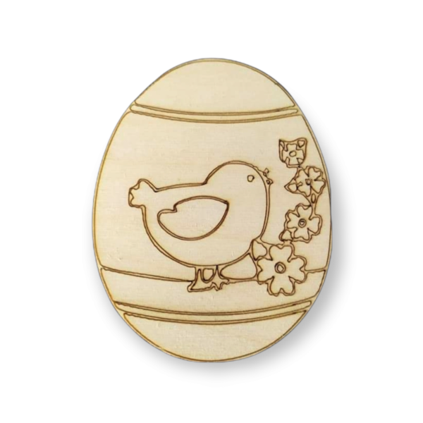 Ξύλινο αυγό – Κοτοπουλάκι
