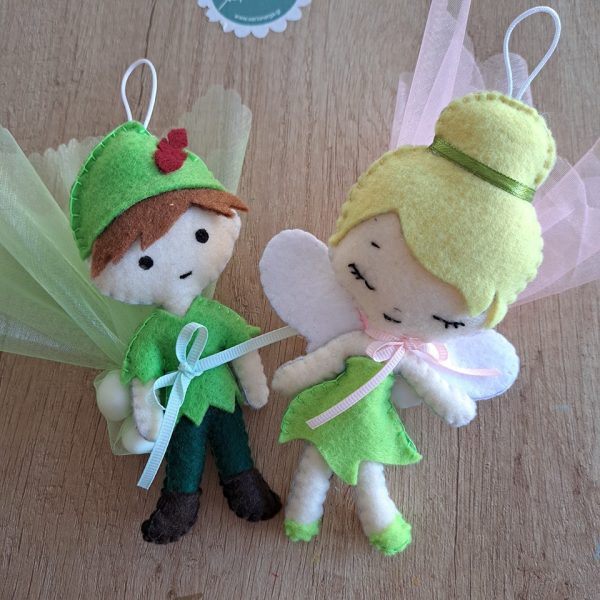 Μπομπονιέρες - Peter Pan & Tinker Bell
